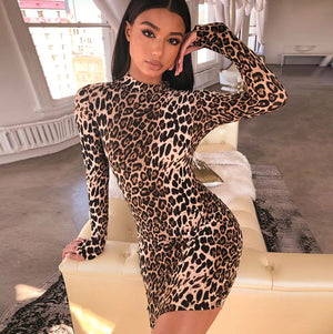 Vestido Leopard Dress